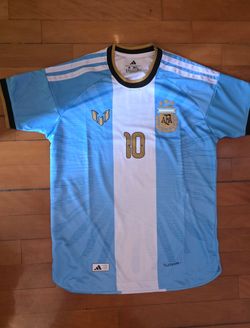 New Argentina Messi Soccer Jersey La Ultuma de Leo S to XL
