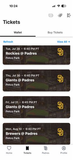 Padres Vs Rockies giveaway