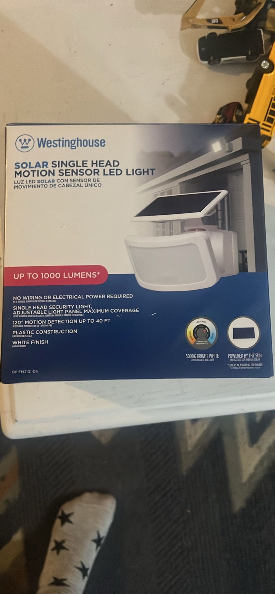 Westinghouse Solar Motion Sensor Flood Light