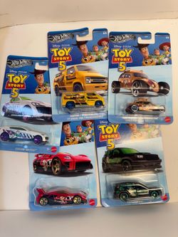 Toy Story hot wheels collection
