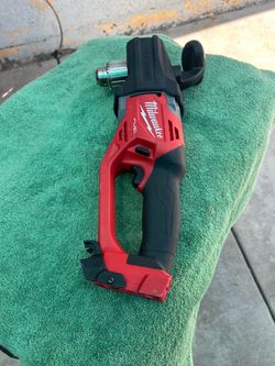Used Milwaukee M18 FUEL GEN II 18V Lithium-Ion Brushless Cordless 1/2 in. Hole Hawg Right Angle Drill (Tool-Only)