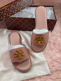 Tory Burch Everly Rhinestone Slide