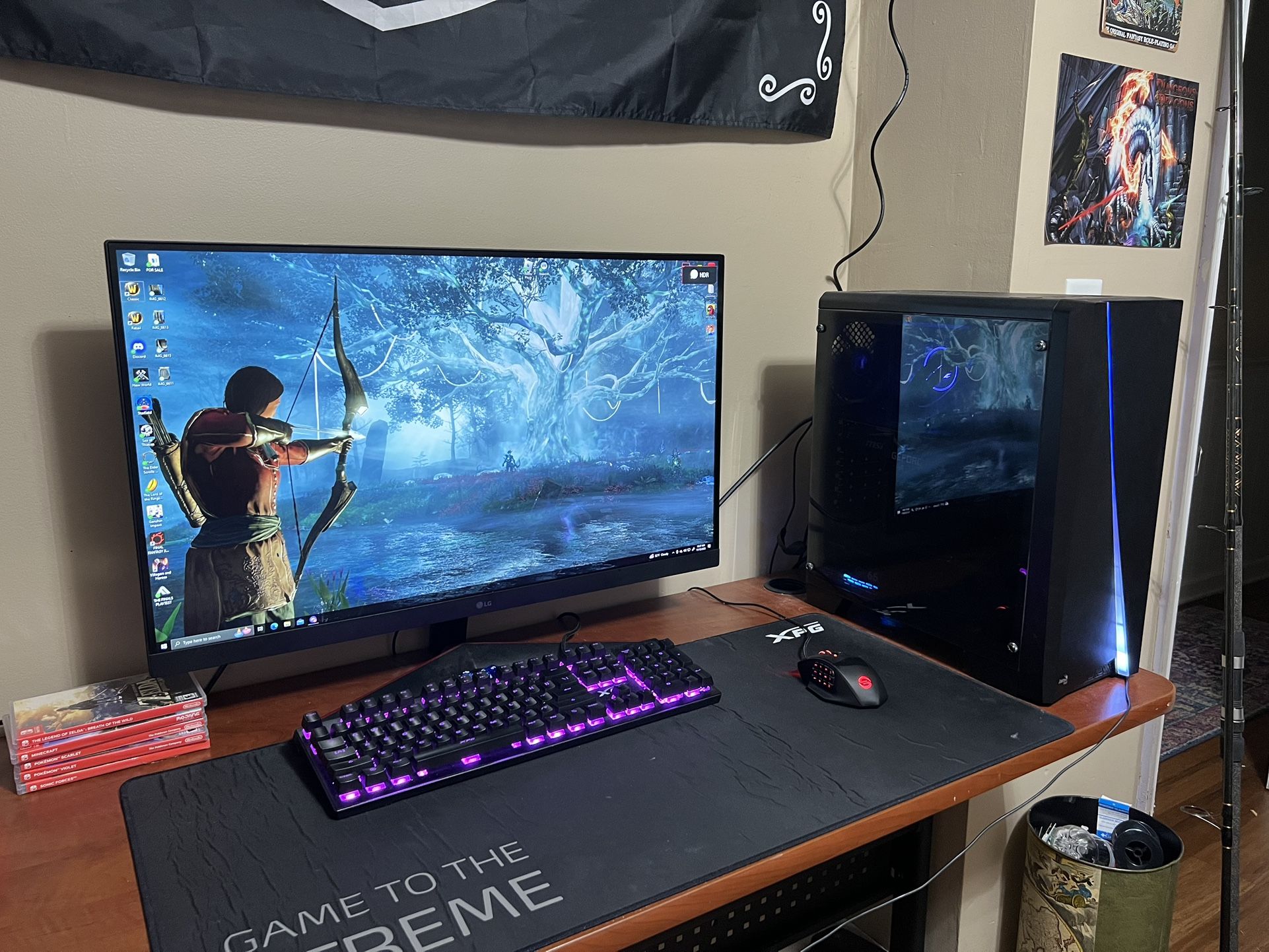 Full Gaming PC Set Up