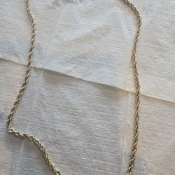 14k And 925 Silver Chain