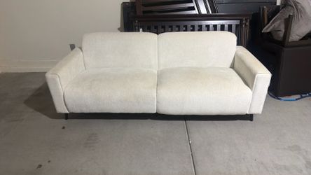 White couch