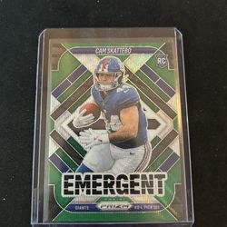 Cam Skattebo rookie card RC