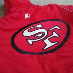 STARTER Pro Line 49ers Jacket Parka