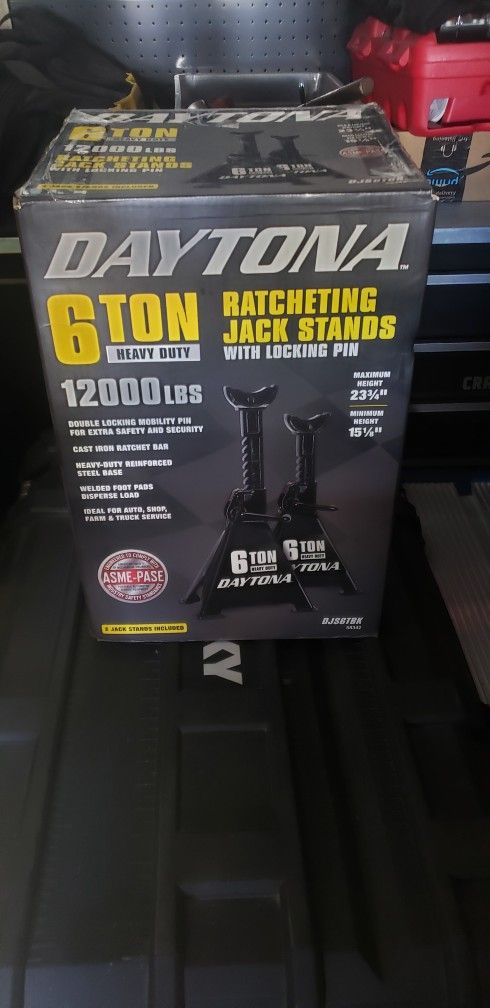 Daytona 6 Ton Jack Stands