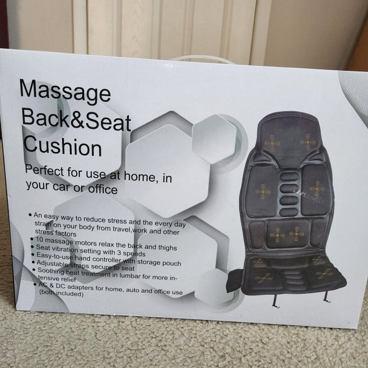 Massage Back And Seat Cushion