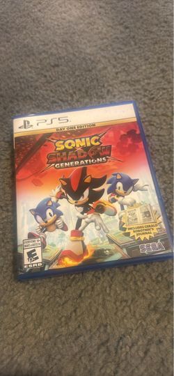 2026 Sony PS5 Sonic shadow generations ( day 1 edition)