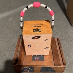 Unique Wooden Cigar Box 