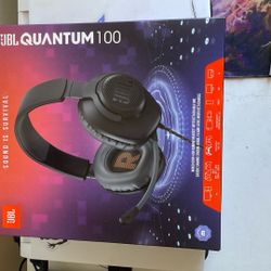 JBL Quantum 100 Wired Over-Ear Gaming Headset