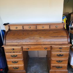 Vintage Rolltop Desk
