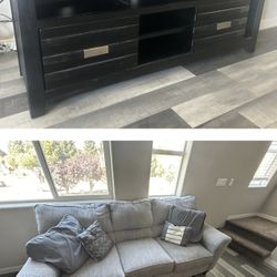 TV Stand And Couch