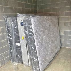 Hybrid Mattress With Box Spring, Bed Frame, Full Foam Mattress, Cash On Delivery