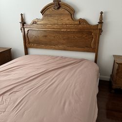 King oak Bedroom Set