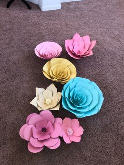 Paper flowers