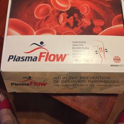 Plasma flow leg health kit maintain blood flow to avoid DVT in the legs