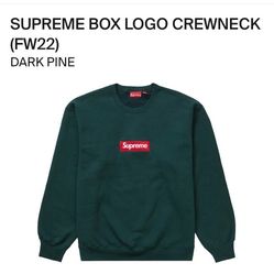 Supreme Box Logo Crewneck Season 22