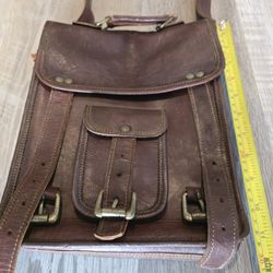 Men's Vintage Leather Shoulder Bag