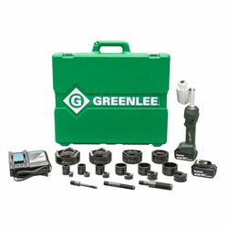 Intelli-PUNCH™ Battery-Hydraulic Knockout Kit with Slug-Buster® 1/2" - 4"