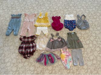 Summer baby girl clothes bundle!