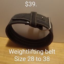 #302... Belt Weight Lifting