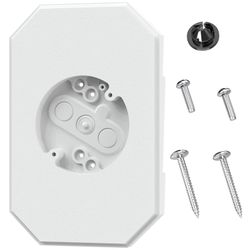 Siding Mounting Kit, Siding Mounting Block, 8141DBL Outdoor Light Mounting Block with Built-in Electrical Box, Siding Mounting Plate for 1/2 inch Lap 