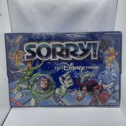 NEW SORRY The Disney Edition Board Game 2001 Parker Bros. NIB SEALED - RARE FIND