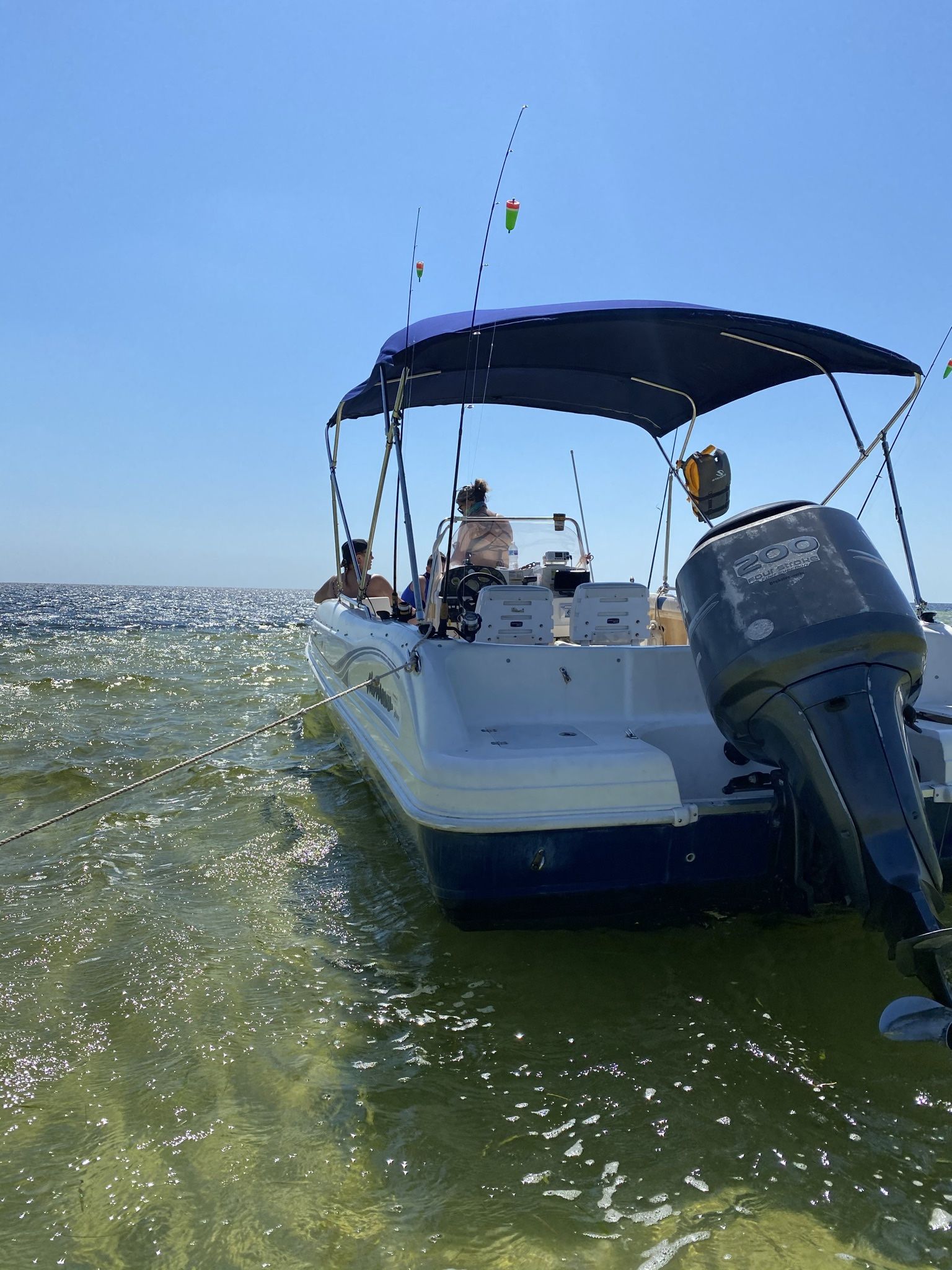2007 Hurricane C/C Deck Boat And Trailer