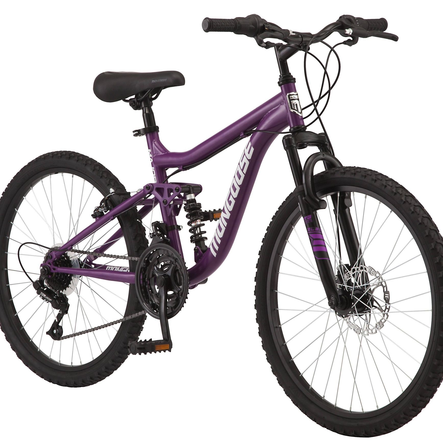 Mongoose mountain Bike 24-inch Purple