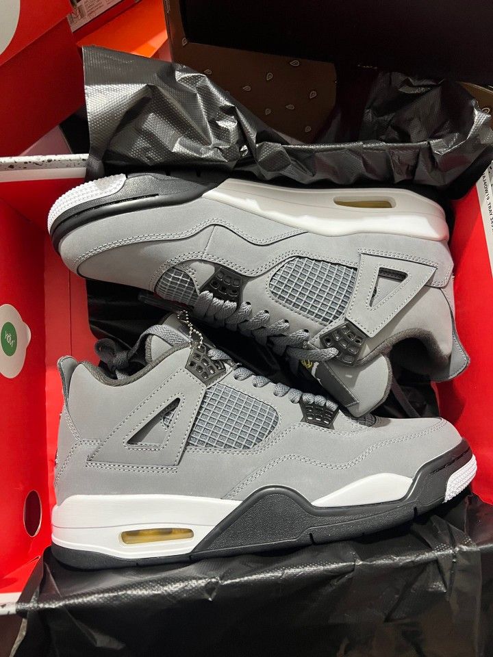 Air jordan 4s  grey more colors available   