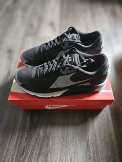 $120 OBO - NIKE AIR MAX LUNAR90 WR - BLACK/SILVER/WHITE - Sz 10.5