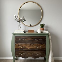 Solid Wood Vintage Dresser