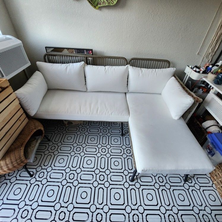 Outdoor Sitting- Couch With Chaise