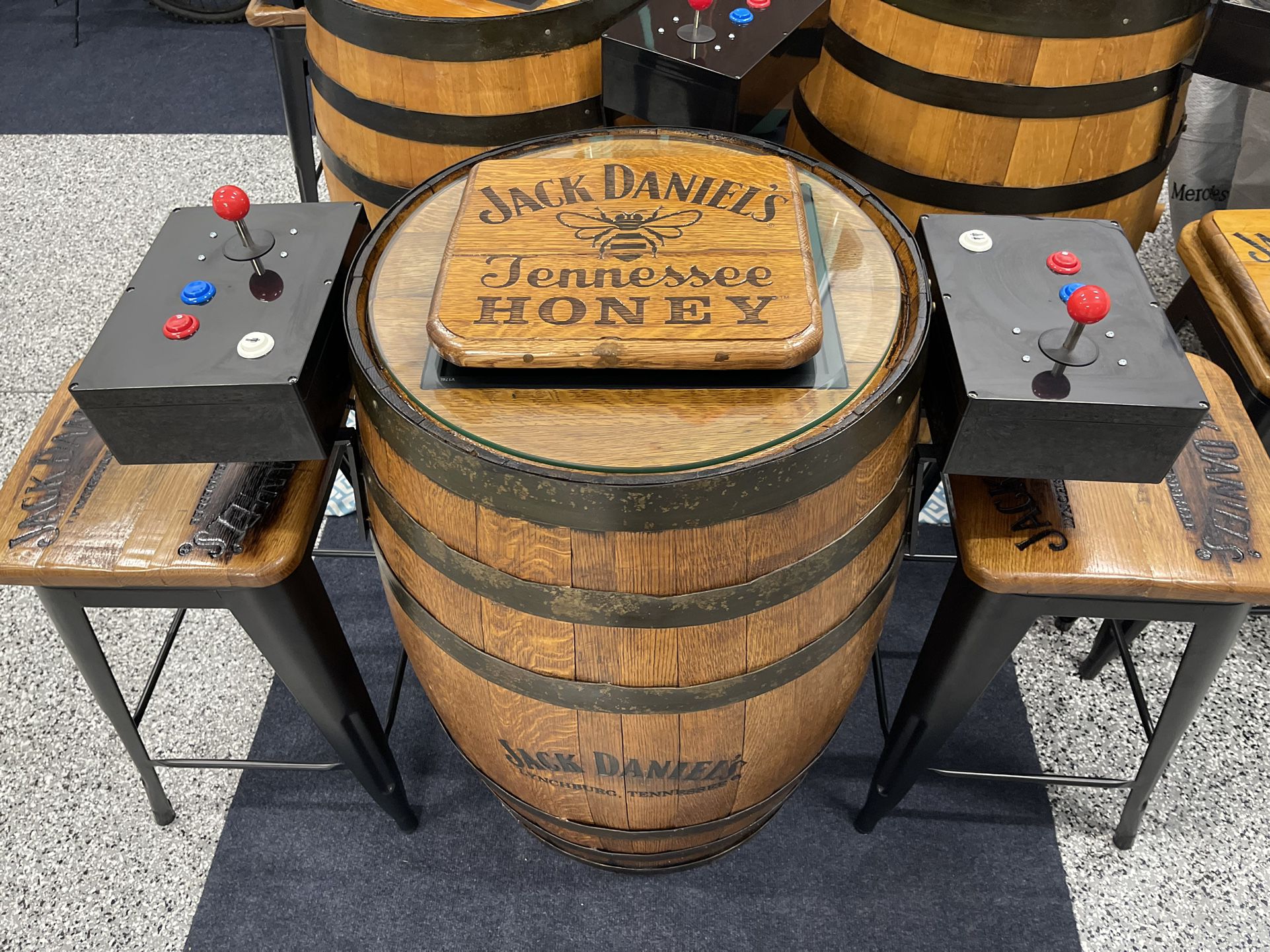 Jack Daniels Barrel Arcade Machine