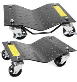 2-Pieces 12" x 16" Set Premium Skates Wheel Car Dolly Repair Slide Vehicle Car Moving Dolly (1-Pair)

