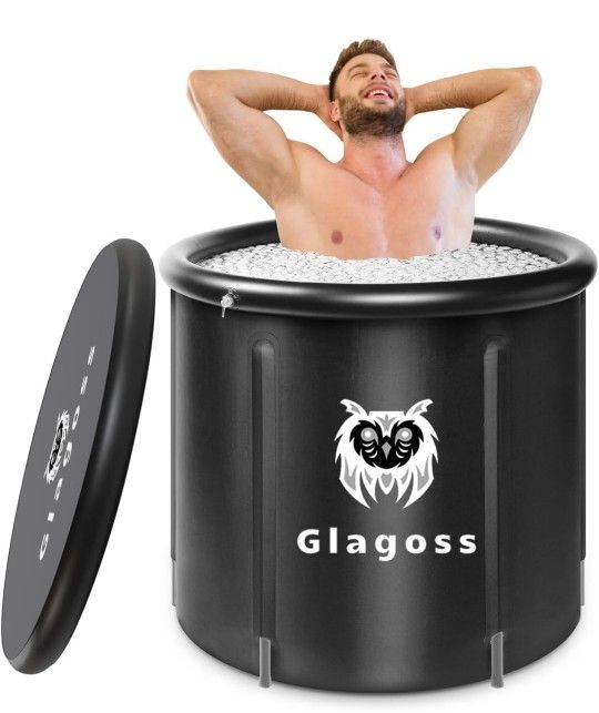 New In Box 88gal Cold Plunge Tub. Safe Environmentally Friendly Materials Inflatable Ice Bath Barrel for Athlete Muscle Relax, Cold Water Training, Th