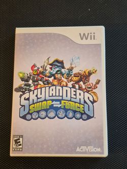 Skylanders Swap-Force 2012 Nintendo Wii Video Game No Manual With Incert