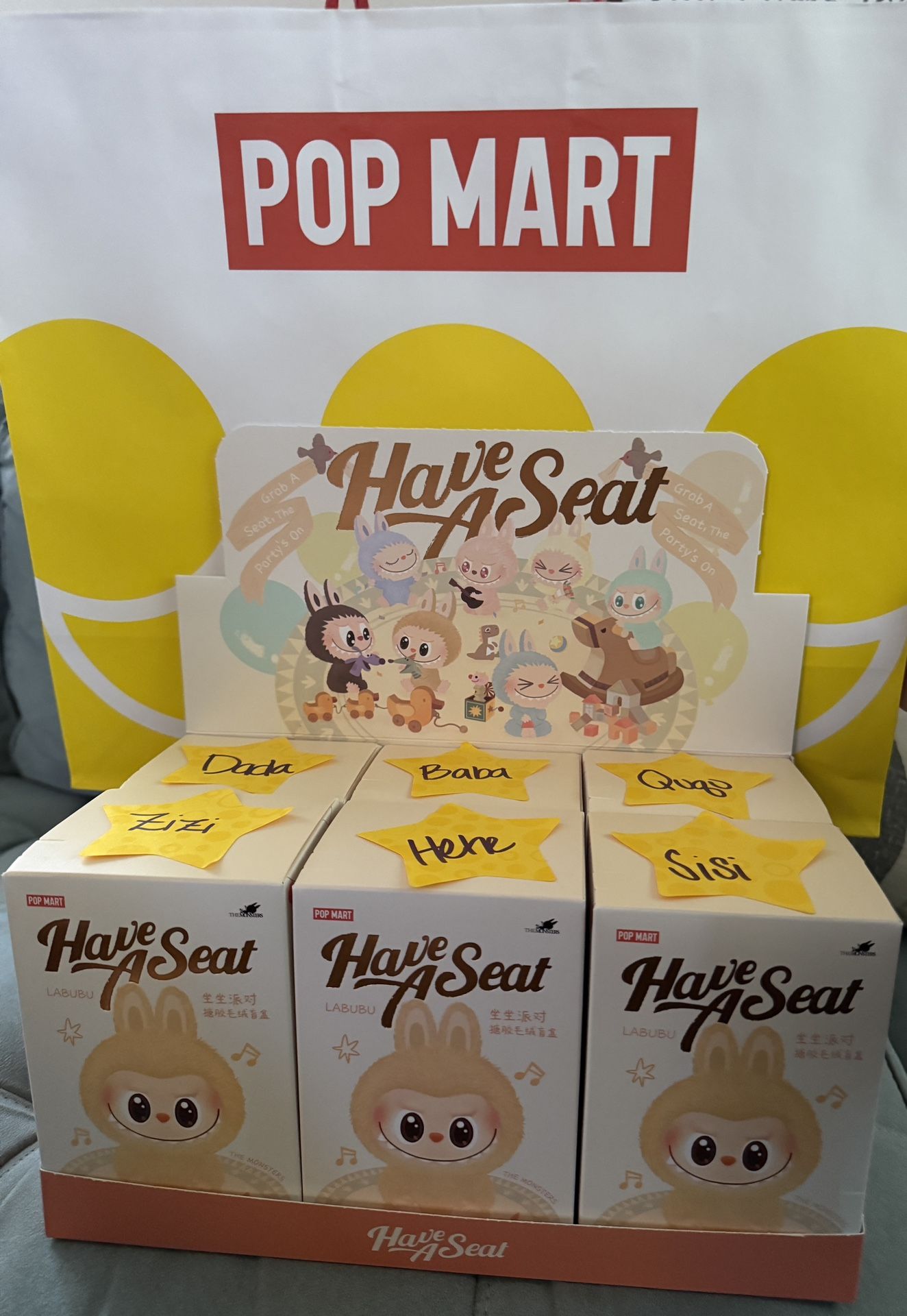 Authentic Have a Seat Blind Box, can verify before you take her home.