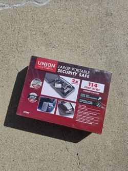 NEW, portable security safe