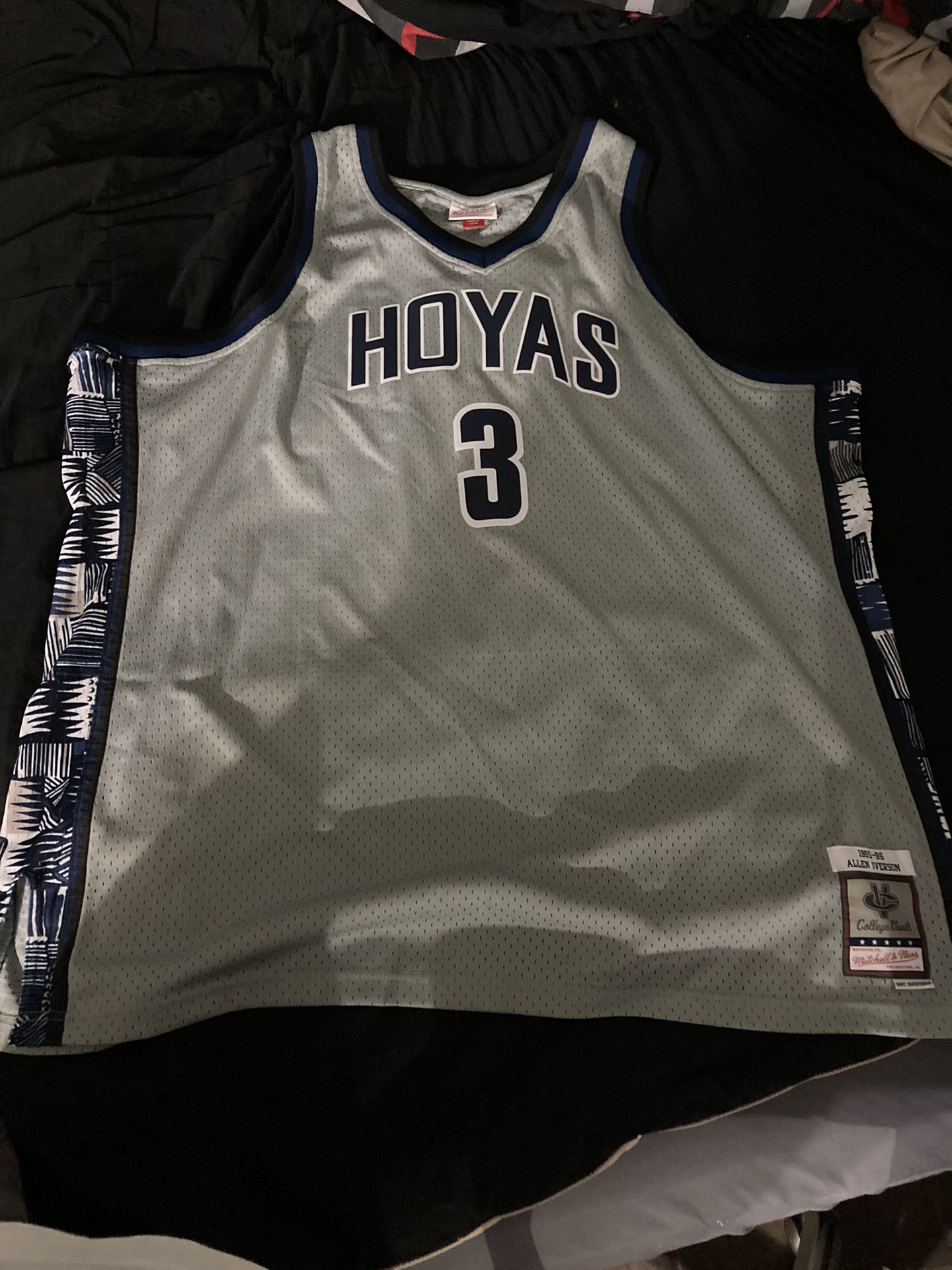 Mitchell & Ness Jersey Size XL Georgetown Hoyas NCAA Allen