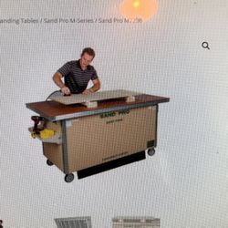 Sanding Downdraft Table