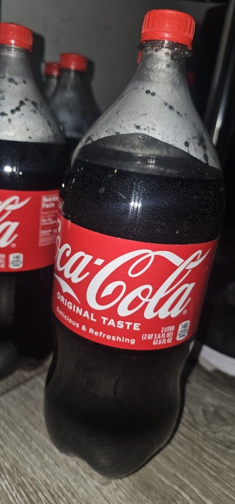 2 - 2L Coca cola $5