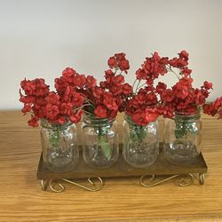Mason Jar Floral Arrangement 