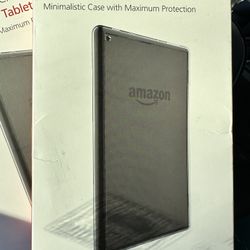 Clear Case + Screen Protectors For Amazon Fire