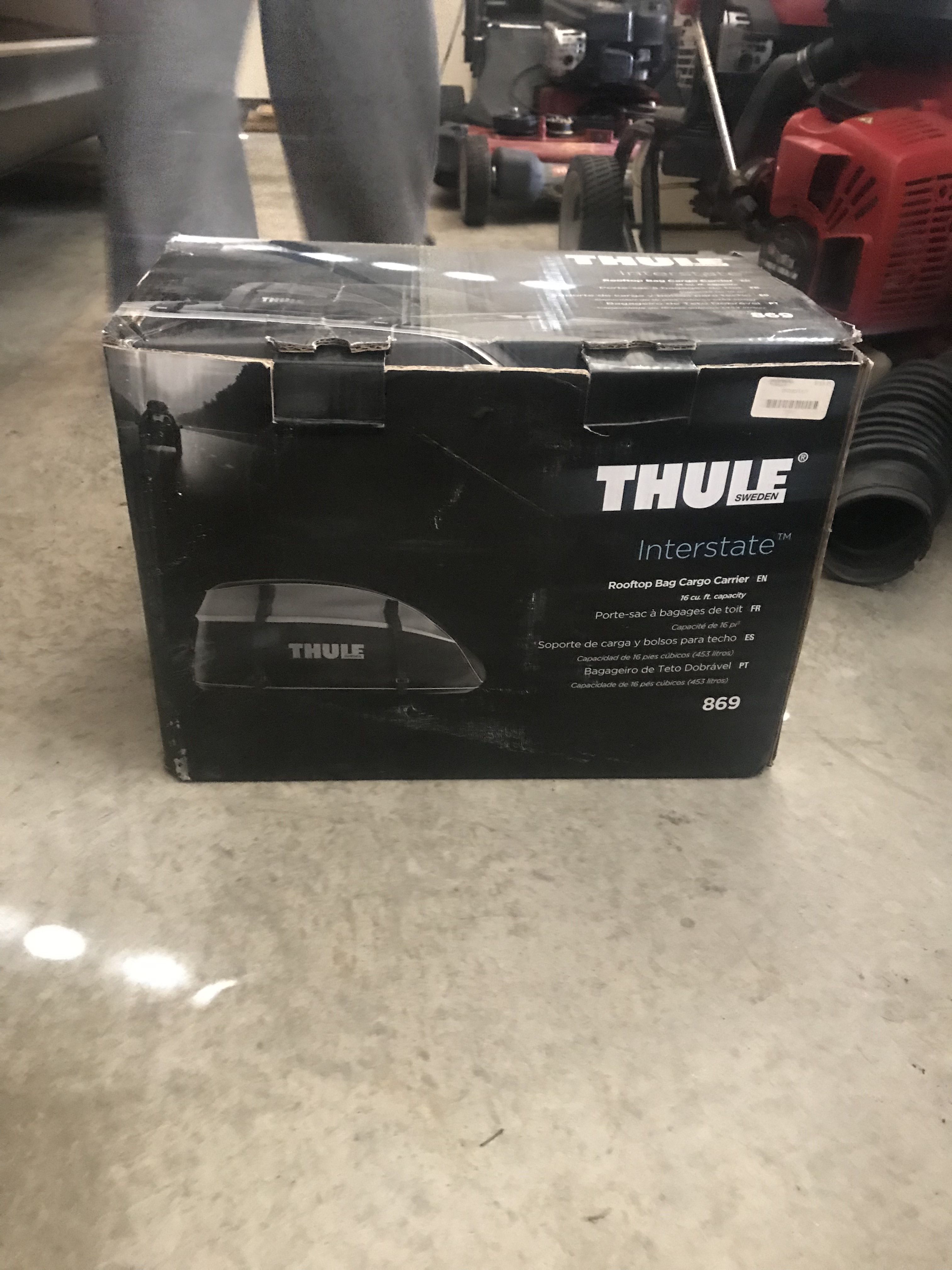 Thule rooftop carrier