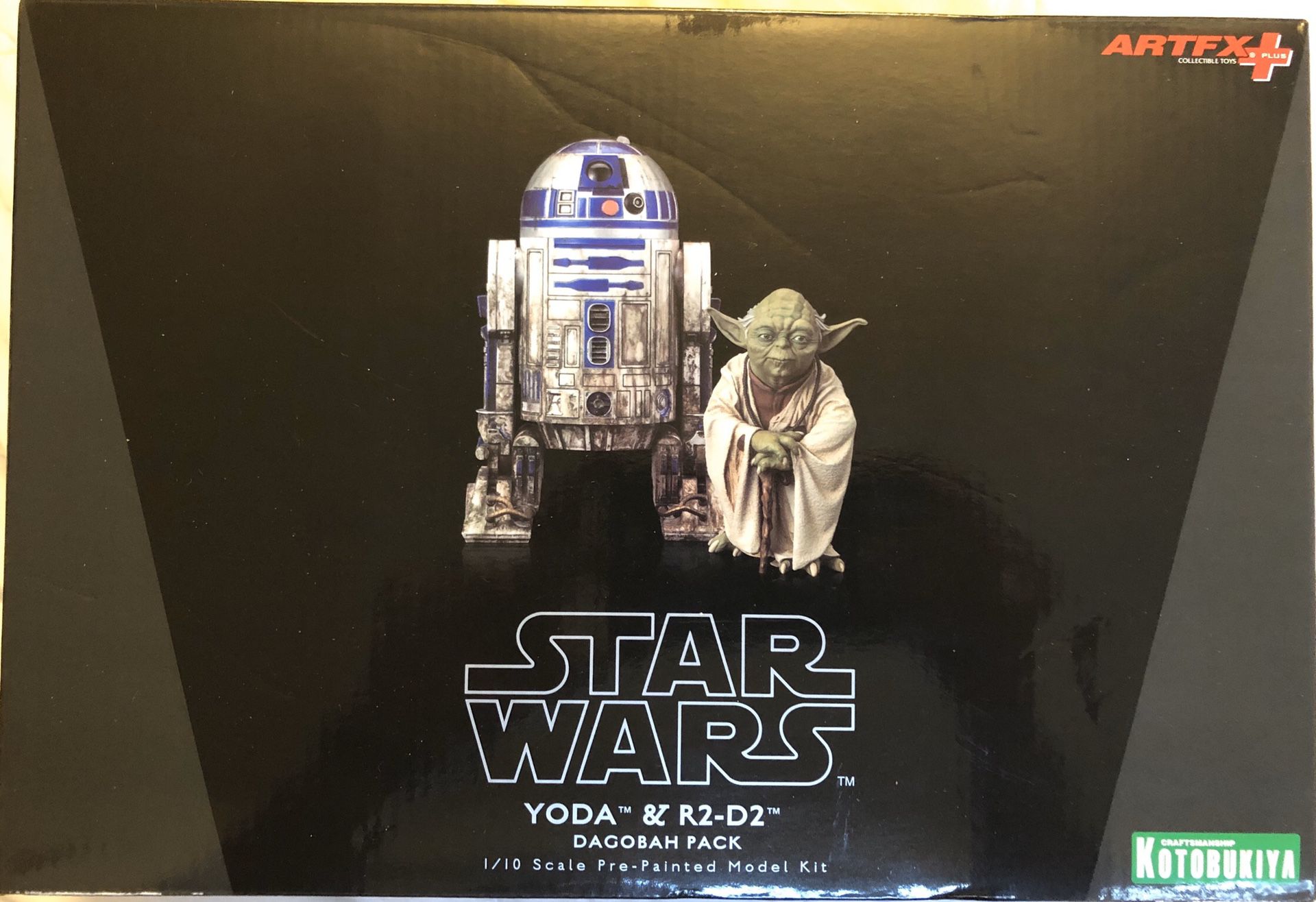 Kotobukiya Star Wars Yoda & R2-D2 Dagobah Pack Model Kit