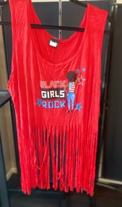 Black Rock top with shredded bottom