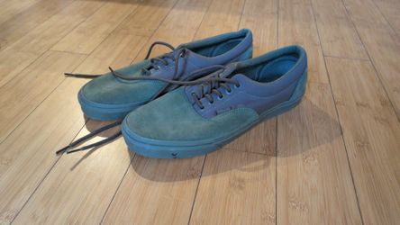 VANS ERA Military Mono WINTER MOSS Green Suede Size 12M